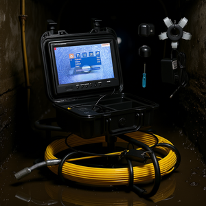 Endoscopio Industrial D0100HAM5DV de 45 Metros con Pantalla de 9 Pulgadas, Función DVR a Prueba de Agua, Cámara para Tuberías de Alcantarillado - Product Image 2