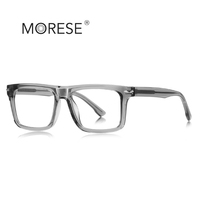 MORESE Monturas de Gafas con Filtro de Luz Azul para Hombre, Modelo 2201, Montura Completa, para Rostro Cuadrado, Entrega Rápida, Venta al por Mayor en Línea