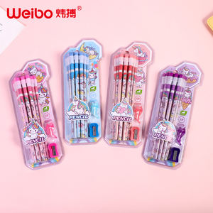 2025 nouveau XS gros <span class=keywords><strong>dessin</strong></span> animé <span class=keywords><strong>Kawaii</strong></span> licorne 2B <span class=keywords><strong>crayon</strong></span> Graphite en bois avec taille-<span class=keywords><strong>crayon</strong></span> gomme et poignée pour enfants enfant <span class=keywords><strong>dessin</strong></span> - Product Image 3