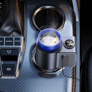 12V Electric Fast <b>Heating</b> & Cooling Tumbler with LED Display Smart Car Mug for Travel Coffee Beveragel Outdoor - Product Image 3