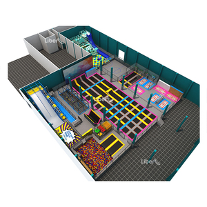 Công viên nhảy Trampoline huỳnh quang tiêu chuẩn ASTM - Product Image 2