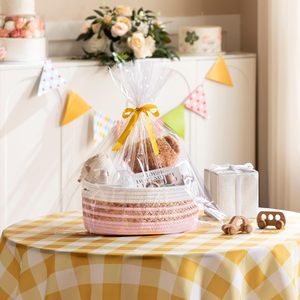 Panier de rangement personnalisé pour la maison Corde en coton tissé Panier en paille de jacinthe et panier cadeau pour enfants pour <span class=keywords><strong>Amazon</strong></span> Hot Selling - Product Image 3