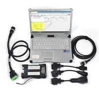 CF C2 Laptop Truck Excavator Loader FH FM4 Euro6 Herramienta de diagnóstico para Vocom II V2.8 PTT Tech Tool Dev2 88890400 VOCOM2
