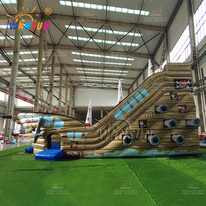 Custom High Quality Pirate Ship Slide Blow Up Slide Commercial Attractive Blow Up Slide Inflatable Slide - Product Image 5