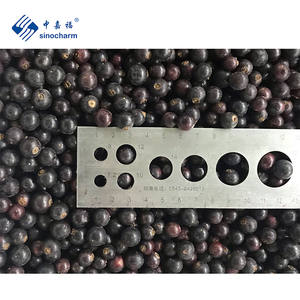 Sinocharm Rapide-congelés Cassis Monomère 8-14mm Brix 7-13 BRC UN IQF Cassis - Product Image 2
