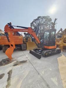 Máquina Excavadora Usada Hitachi ZX55USR de 5.5 Toneladas, Mini Excavadora Japonesa con Motor, PLC, Bomba Hidráulica, Rodamientos, Caja de Cambios, Motor de Engranajes de 52kw - Product Image 4