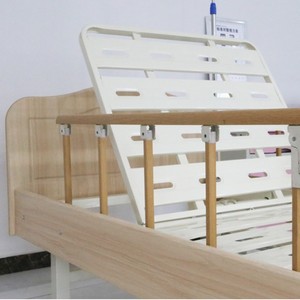 Cama de enfermería manual Jiaxin 2000*950*530 con barandilla para ancianos y pacientes paralizados - Product Image 1