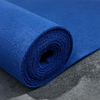Tapis personnalisé pour événements extérieurs, fêtes, expositions, scène, commercial, blanc et bleu, pour mariage, aiguilleté, camping-car