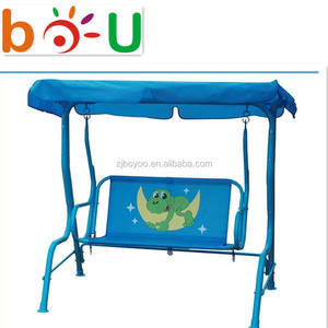 Balançoire pour enfants au design coloré personnalisé Ensemble de meubles de salon suspendus à baldaquin pour enfants - Product Image 5