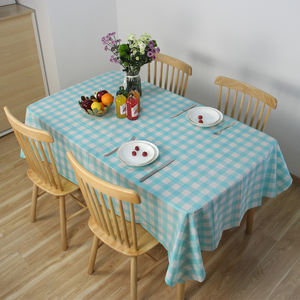 Tovaglia in Plastica Impermeabile e Antimacchia con Motivo a Quadri, Personalizzabile <span class=keywords><strong>per</strong></span> Feste di Compleanno dei Ragazzi, Decorazione e Allestimento Tavola - Product Image 4