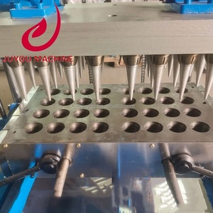 Kem giấy hình nón dây chuyền sản xuất tự động trứng cuộn <span class=keywords><strong>Wafer</strong></span> thanh làm cho máy - Product Image 5