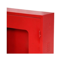 Armoire d'équipement de lutte contre les incendies à double porte de haute qualité avec enrouleur de tuyau et extincteur