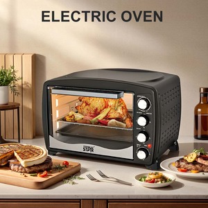 Forno Elettrico WINNING STAR ST-2351 da 40L con Girarrosto, Facile da Usare per <span class=keywords><strong>Cucina</strong></span> Domestica, per Pollo e Toast, AC110V - Product Image 3