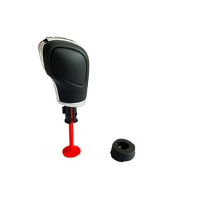 Chen Can Car Gear <b>Knob</b> Black Leather For Volkswagen Bora DSG <b>Shift</b> <b>Knob</b> - Product Image 4