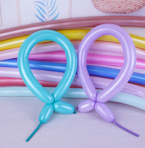 260 Globos Largos de Látex Grueso para Modelar Arcos, Globos Mágicos de Animales de Payaso, Decoración para <span class=keywords><strong>Fiestas</strong></span> de Cumpleaños <span class=keywords><strong>Infantiles</strong></span> - Product Image 3
