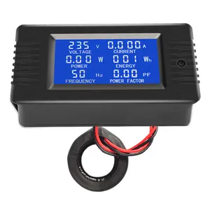 Peacefair PZEM-022 6in1 AC 220V Digital Voltmeter Voltage Kwh Meter Wattmeter Energy Power Meter LCD Display CE Certified