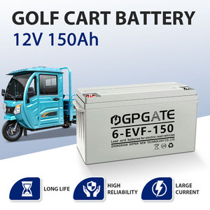 Batterie <span class=keywords><strong>de</strong></span> voiture électrique 6 EVF 150 <span class=keywords><strong>de</strong></span> haute qualité, batterie au plomb scellée à cycle profond pour voiturette <span class=keywords><strong>de</strong></span> golf 12v 150Ah - Product Image 2