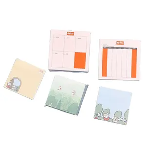 Custom 3x3 Loose Leaf Sticky Notes Cute Stationery for Organization and List Making