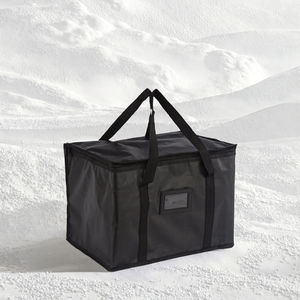 Bolsa Térmica Aislada Plegable Grande y Portátil XA de 15L con Diseño de Letras para Pizza para Llevar, Campamento, Picnic, Transporte de Bebidas - Product Image 3