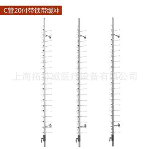 ชั้นวางแว่นตาติดผนัง Shanghai Popwei 12 ช่อง วัสดุอลูมิเนียมอัลลอยด์ ปรับได้ พร้อมกุญแจล็อค สีเงิน - Product Image 4