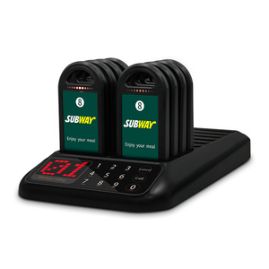 מערכת הזמנת תורים אלחוטית מסעדה פעמון טבעת מסעדה ניהול תורים תחתית ביפר מערכת קריאת תורים - Product Image 3