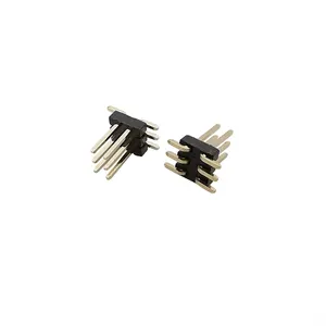 10Pcs SMD 1.27 mm Double Row Male 2*3/4/5/6/7/8/10/12/15/20/40/50P Pin Header Connectors SMT 1.27mm Pitch Strip