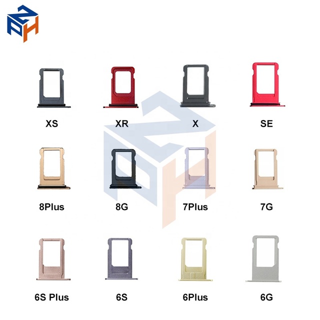 For Iphone 11 Sim Card Tray for Iphone 11 Pro Max Single Sim Tray for Iphone Dual Sim Tray