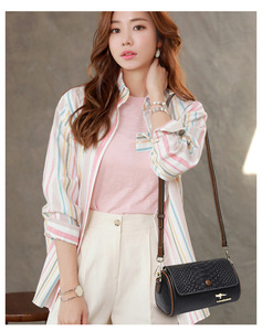 Nuevo Bolso de Mano para Mujer en Color Puro, Bolso Bandolera de Cuero PU, Bolso de Hombro para Dama en Venta - Product Image 6