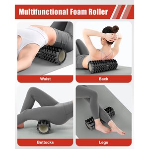 Rodillo <span class=keywords><strong>de</strong></span> Espuma <span class=keywords><strong>de</strong></span> 33 cm para Masaje Muscular Profundo, Pilates, Yoga, Puntos <span class=keywords><strong>de</strong></span> Presión, Rodillo <span class=keywords><strong>de</strong></span> Ejercicio, Palo <span class=keywords><strong>de</strong></span> Masaje, Pelota <span class=keywords><strong>de</strong></span> Masaje - Product Image 5