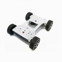 Plateforme robotique tout-terrain WD 4WD |   Suspension à pendule à haute garde au sol |   Construction en acier inoxydable |   Capacité de charge de 25 kg |