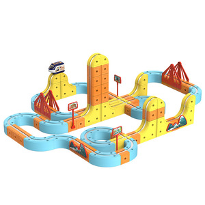 Bloques Magnéticos Mágicos para Dropshipping en Shopify, Cubos Eléctricos Antigravedad, Juego de Construcción de Trenes de Juguete - Product Image 1