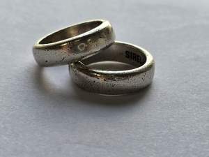 Anillo gótico de plata 925 personalizado, antiguo, roto, antiguo, patrimonio antiguo, joyería Retro, anillo agrietado de plata brutal para boda o fiesta - Product Image 3