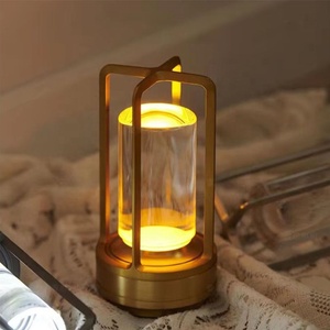 Trong Nhà Ngoài Trời Bàn Hiện Đại Đèn Cảm Ứng Chuyển Đổi Retro Đèn Kim Loại Đèn Lồng Thiết Kế Không Dây Đèn Tâm Trạng Đèn Cho Cạnh Giường Ngủ Trang Trí - Product Image 3