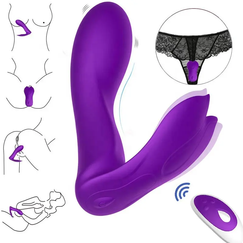 Juguetes sexuales con control remoto inalámbrico para mujeres, consolador vibrador para punto G y Vagina