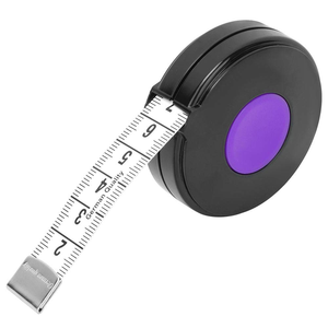 Ruban à mesurer de haute qualité de 1,5 m avec corde de suspension, pour mesurer les trois circonférences, idéal pour la couture - Product Image 3