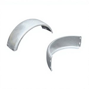 Garde-boue en acier galvanisé à chaud pour remorque, <span class=keywords><strong>caravane</strong></span>, camion de restauration, bateau, protection d'arche de <span class=keywords><strong>roue</strong></span> - Product Image 4
