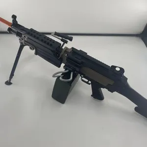Vendita calda M249 giocattoli blaster con sfera in gel di metallo e nylon