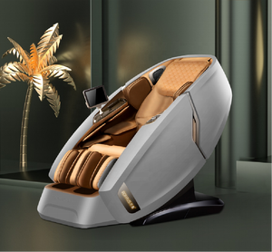 Poltrona da massaggio per soggiorno a gravità Zero di lusso di fascia alta moderna ROHS caratteristica in vita materiale collo massaggio sedia più venduto - Product Image 6