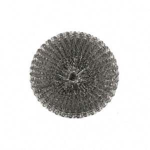Éponge métallique de nettoyage en acier inoxydable de qualité supérieure pour évier de cuisine, boule de laine à vaisselle SUS410, tampon à récurer, éponge de cuisine en métal - Product Image 1