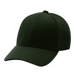 قبعات بيسبول رياضية للأنشطة الخارجية ذات جودة عالية وبمقاس قابل للتعديل من الصوف على الموضة وتسمح بالتهوية