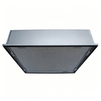 Nouvelle boîte de filtre à air HEPA personnalisée avec cadre en aluminium et construction en fibre de verre pour système d'air propre FFU AHU