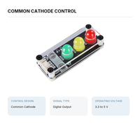 Module de feux de circulation LED, module électronique de signalisation rouge, jaune, vert pour projets éducatifs Arduino STEM