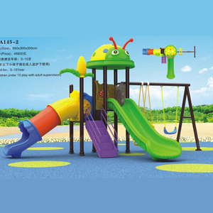Trượt nhựa thiết bị phòng tập thể dục Swing và trượt đặt trẻ em công viên nước sân chơi ngoài trời - Product Image 2