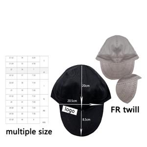 Protezione della testa cappello resistente al fuoco per la saldatura della stazione di servizio vigile del fuoco riparazione del veicolo in <span class=keywords><strong>cotone</strong></span> traspirante a prova di fuoco casco fodera - Product Image 4