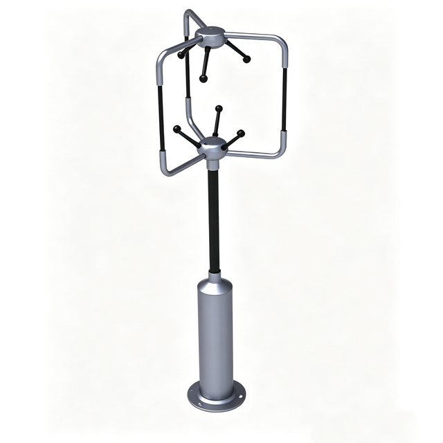 3D Ultrasonic Anemometer Digital Display Stainless Steel IP66 Wind Velocity (0-65m/s) and Direction Sensor