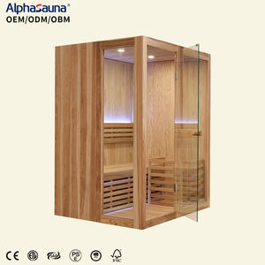 <span class=keywords><strong>Salle</strong></span> <span class=keywords><strong>de</strong></span> <span class=keywords><strong>sauna</strong></span> <span class=keywords><strong>hammam</strong></span> intérieure pour deux personnes avec luminothérapie rouge, <span class=keywords><strong>sauna</strong></span> traditionnel intérieur en cèdre 6KW pour <span class=keywords><strong>salle</strong></span> <span class=keywords><strong>de</strong></span> <span class=keywords><strong>sport</strong></span> - Product Image 1