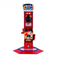 6 joueurs jeu d'arcade à pièces boxe Punch Machine prix coup de pied et Machine de boxe à vendre