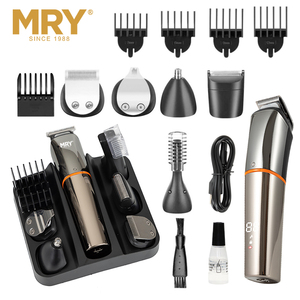 Kit de Aseo Masculino Eléctrico 6 en 1 MRY, Recortadora de <span class=keywords><strong>Barba</strong></span>, Máquina Cortadora de Cabello Inalámbrica a Prueba de Agua para Hombre, Afeitadora Eléctrica Inalámbrica de 1200 mAh - Product Image 6