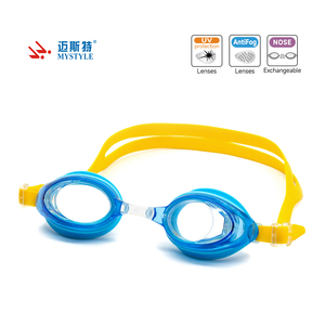 Vendita calda per bambini di alta qualità Anti-nebbia occhiali da nuoto regolabile naso ponte impermeabile UV occhiali di protezione in Silicone <span class=keywords><strong>guarnizione</strong></span> - Product Image 3