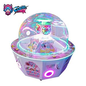 เครื่องเกมหยอดเหรียญรูปเครนสำหรับเด็ก 5 คนเล่น รุ่นใหม่ สีสันสดใส สำหรับใส่ขนมและของขวัญ - Product Image 6